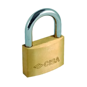 Candado Latón Dorado Cisa 30mm